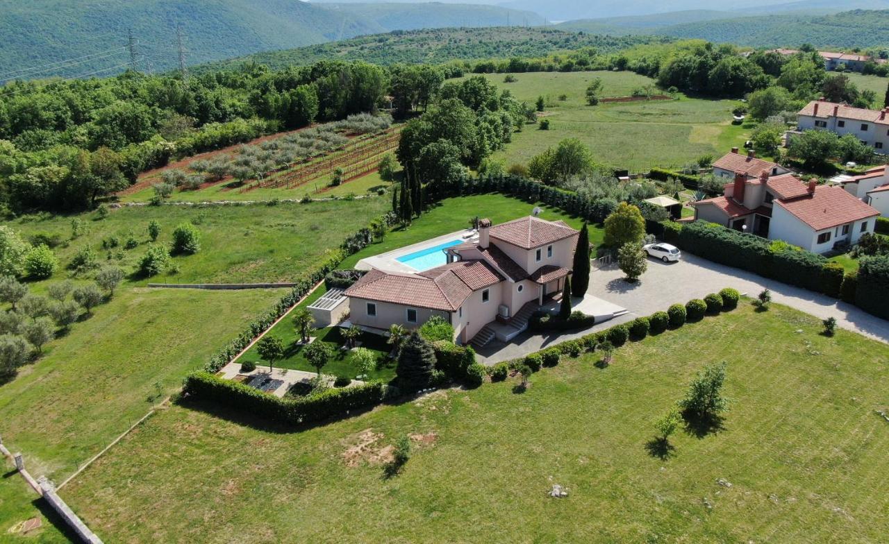 Villa Labin In Zartinj - Luxury Privacy Heated Pool With Auto Cover Экстерьер фото